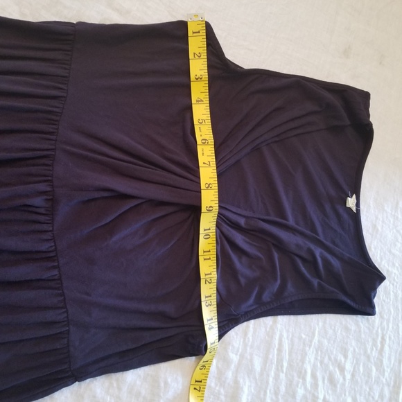 J. Crew Blue V-Neck Dress - Picture 7 of 8